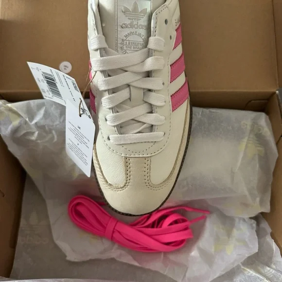 Women's Samba OG White Lucid Pink NWT - Picture 9 of 12